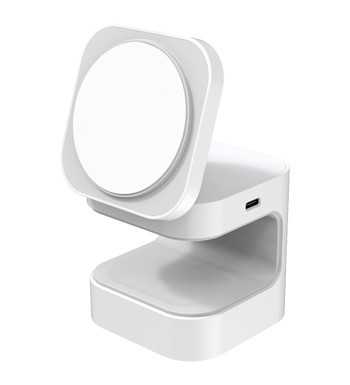2-in-1 Qi2 Magnetic Cube Wireless Charger