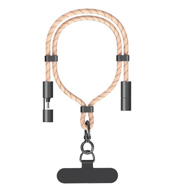 2-in-1 Lanyard Charging Cable