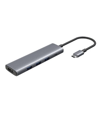5-in-1 Super Slim 8K@30Hz Hub