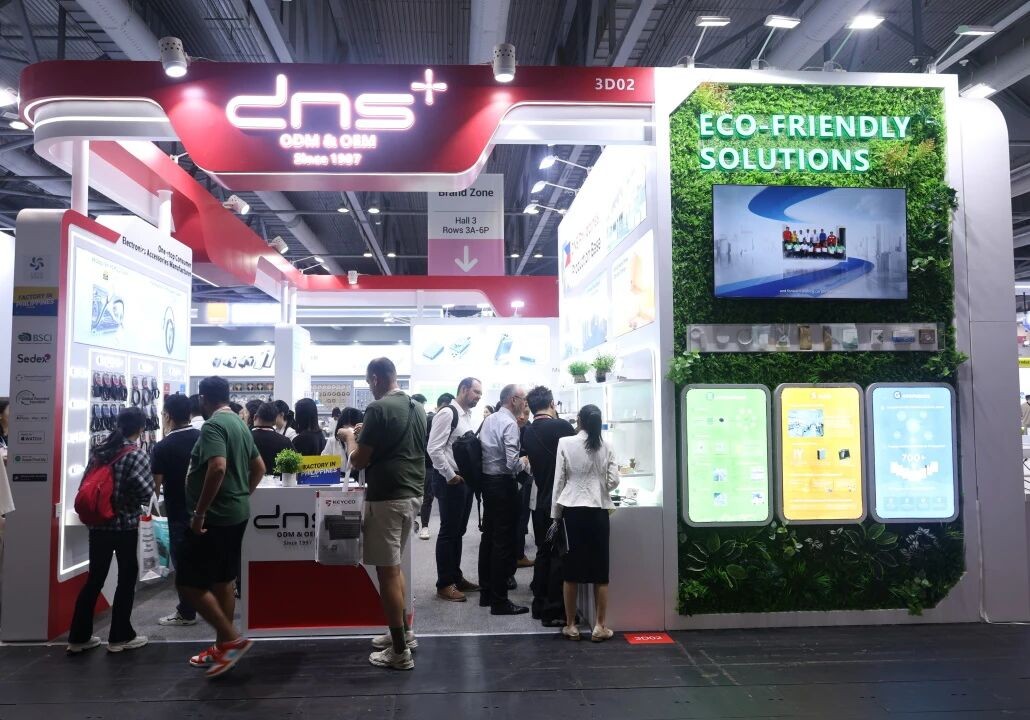 DNS Showcases Innovation at the Hong Kong Electronics Fair — Connecting the World Through Technology