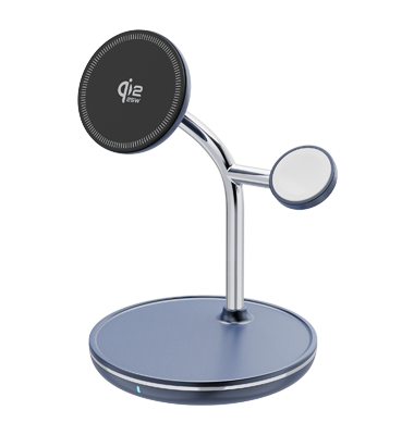 Qi2 25W 3-in-1 Wireless Charger