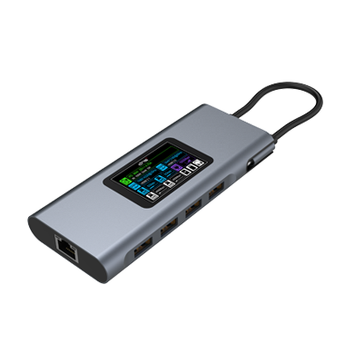 11-in-1 MST Docking with Digital Display